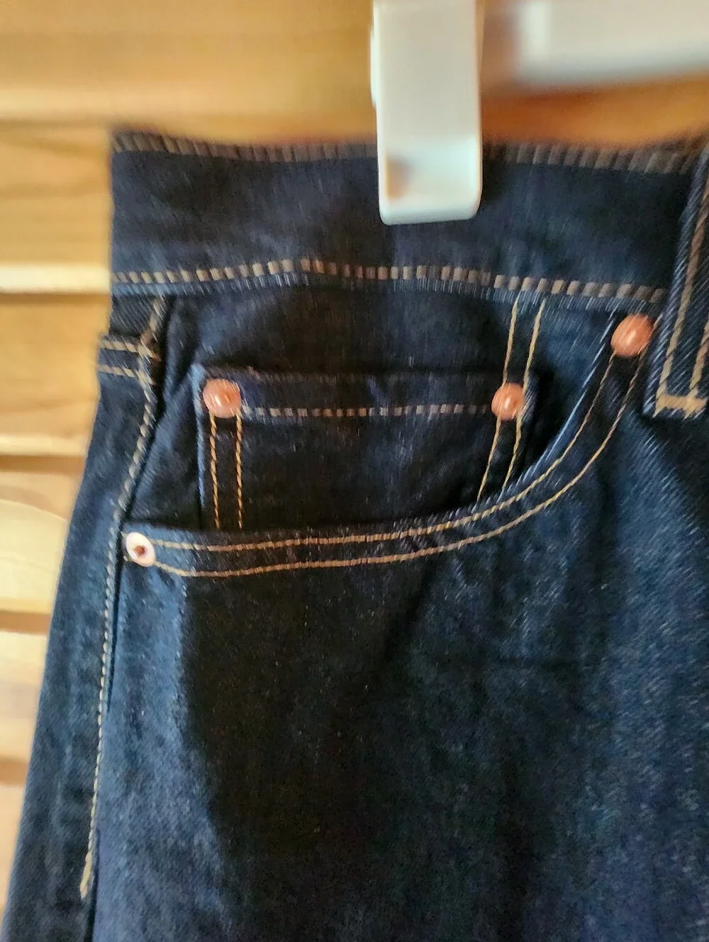 Levi's Men’s Indigo Straight-Leg Jeans W34xL32